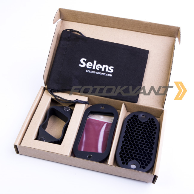 Fotokvant MN-BK Selens комплект сот и фильтров на магнитном креплении - фото3