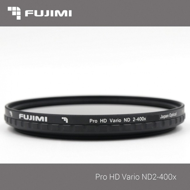 Светофильтр Fujimi Vari-ND / ND2-ND400 58mm - фото