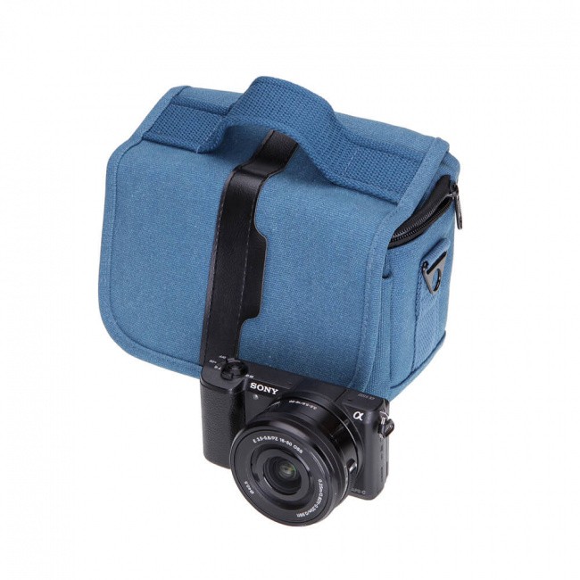 Fotokvant BBN-01 Blue сумка поясная для фотоаппарата синяя - фото2