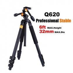 QZSD Q620 профессиональный штатив с 3D-головой и нагрузкой до 20 кг- фото