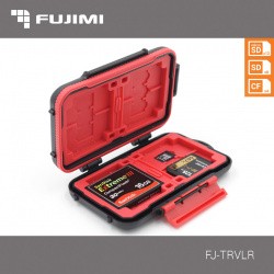 Fujimi FJ-TRVLR Жесткий кейс для карт памяти- фото2