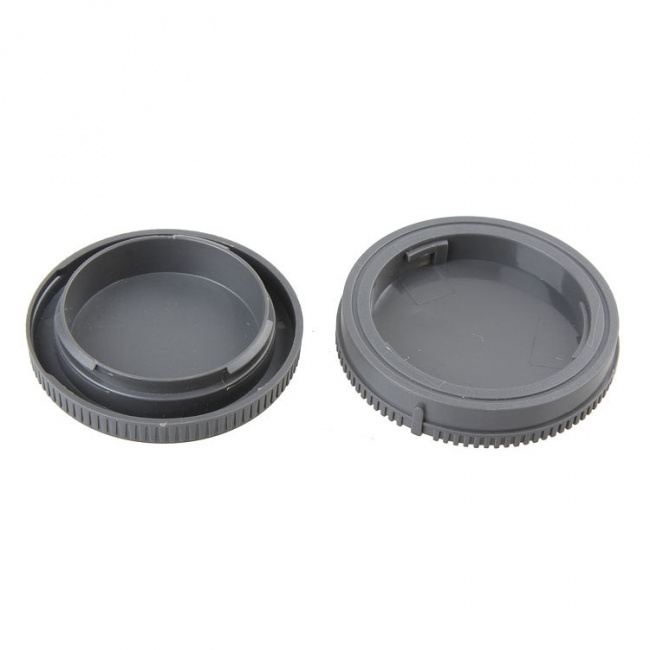 Fotokvant CAP-SE-Kit комплект крышка задняя для объектива и байонета камеры для Sony E-mount - фото