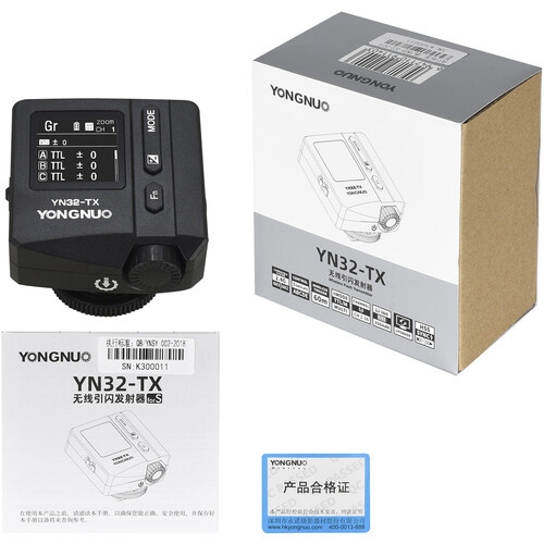 Yongnuo YN32-TX TTL 2,4 ГГц беспроводной передатчик вспышки для камер Sony - фото6