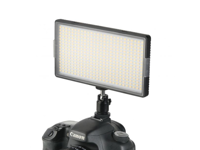Осветитель светодиодный Falcon Eyes LedPRO 416 Bi-color накамерный KIT/аккумулятор и зарядное в комплекте/ - фото