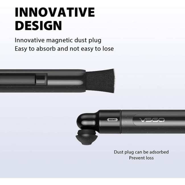 Профессиональный карандаш для чистки оптики VSGO V-P03E (в комплекте 2 дополнительных сменных наконечника) - фото6