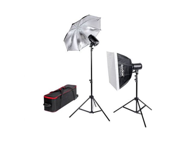 Комплект студийного оборудования Godox E250-F - фото