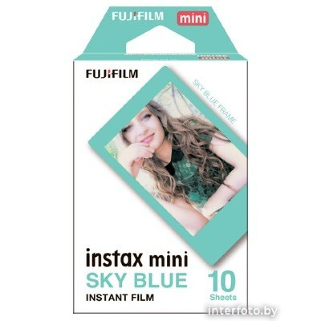 Пленка Fujifilm Instax Mini Sky Blue (10 шт.)/вышел срок годности/ - фото