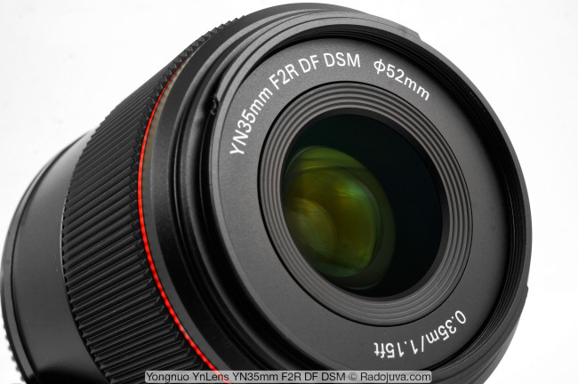 Объектив Yongnuo  YN35mm F2R DF DSM  с креплением R, полнокадровая, с автофокусом, широкоугольный объектив