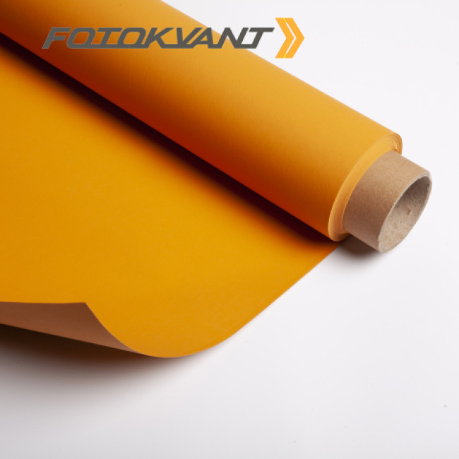 Fotokvant BGP-2711-35 Yellow Orange фон бумажный 2.72х11 м желто-оранжевый - фото