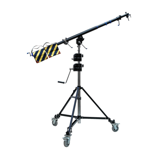 Стойка журавль GreenBean Titan PRO 368MB WIND-UP MEGA BOOM на колесах