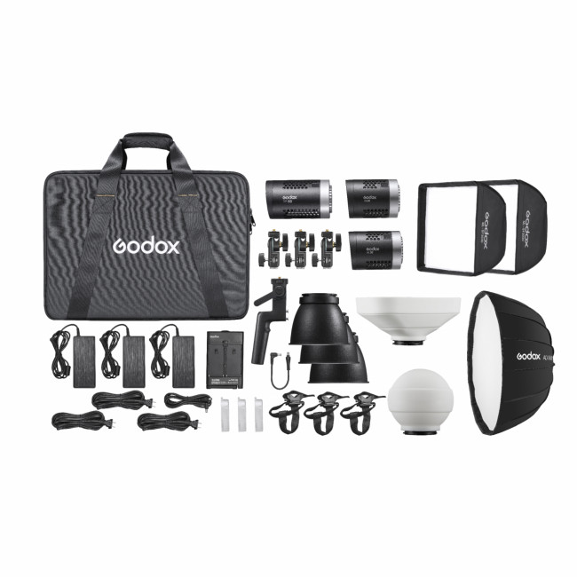 Комплект светодиодных осветителей Godox ML-KIT1 для видеосъемки  