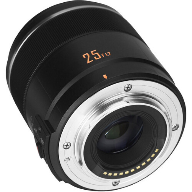 YN25mm F1.7M для камер Olympus/Panasonic, автофокус, крепление M4/3, стандартный фиксированный объектив   - фото2