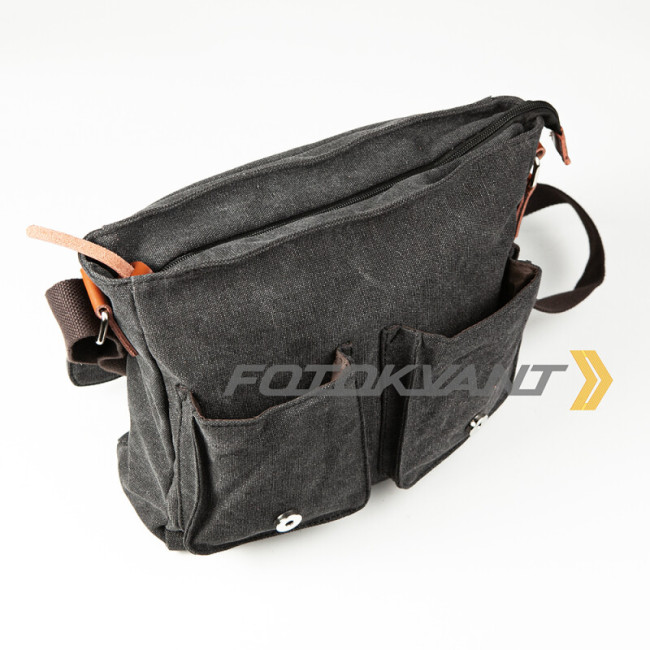Fotokvant BSN-11 Black сумка для камеры цвет графитовый - фото3