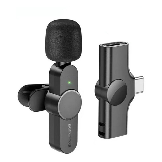 Микрофон Borofone BFK12 черный - фото