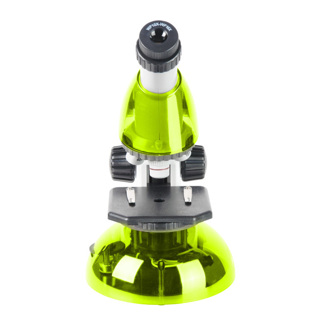 Микроскоп Микромед Атом 40x-640x (лайм) - фото3