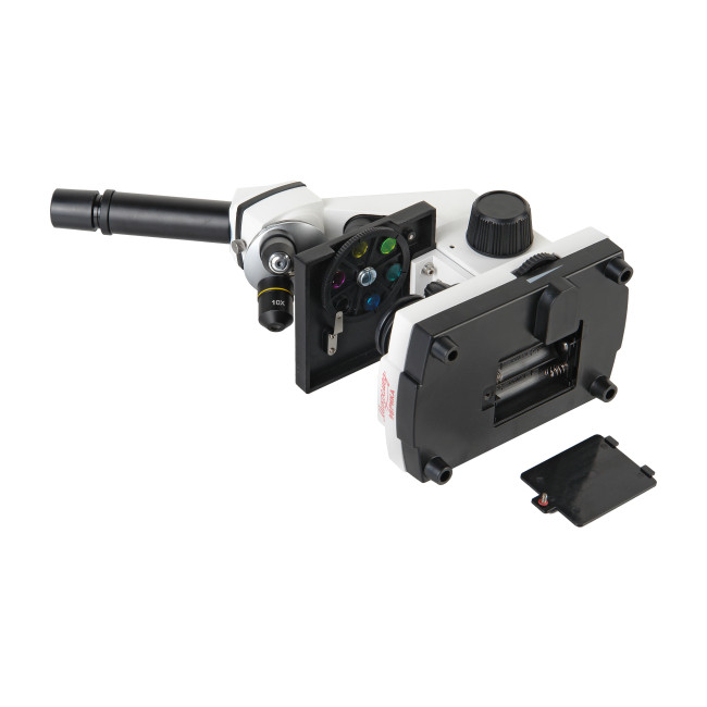 Микроскоп школьный Эврика 40х-1280х с видеоокуляром в кейсе - фото4