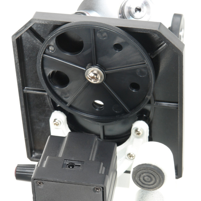 Микроскоп школьный Эврика 40х-640х (зеркало, LED) - фото4