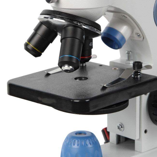 Микроскоп школьный Эврика SMART 40х-1280х в текстильном кейсе - фото3