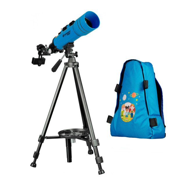 Телескоп BRESSER JUNIOR 70/400 в синем рюкзаке (8850610WXH000) - фото