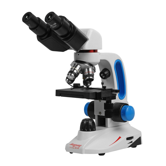 Микроскоп биологический Микромед С-11 (вар. 2ВА LED) в кейсе - фото