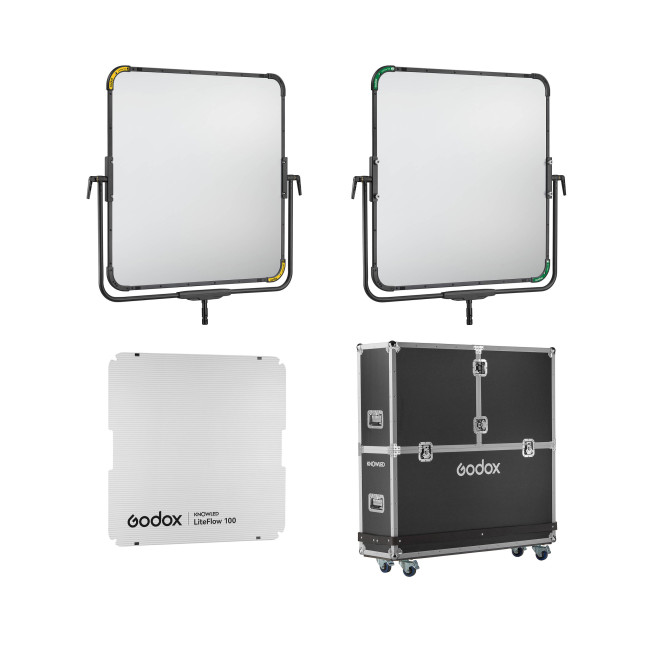 Комплект кино-рефлекторов Godox Knowled LiteFlow 7 Kit - фото3