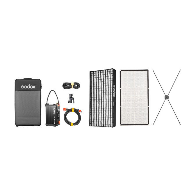 Осветитель светодиодный Godox Knowled F400R K1 складной - фото2