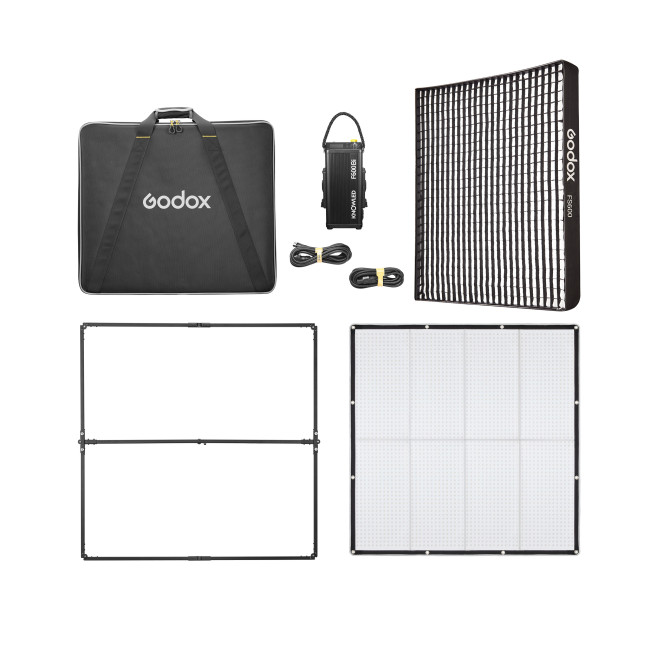 Осветитель светодиодный Godox Knowled F600Bi складной - фото2