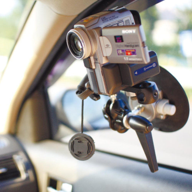 Держатель вакуумный KUPO KSC-05 PUMPING SUCTION CUP с шарнирным кронштейном - фото2