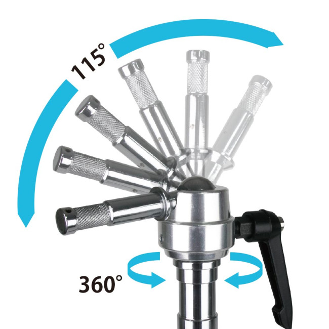 Держатель шарнирный KUPO KCP-246 SUPER GRIP ARM с удлинителем BABY STEEL - фото3