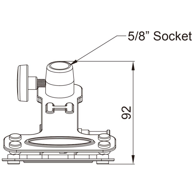 Зажим KUPO KCP-360B ALLI CLAMP - фото3