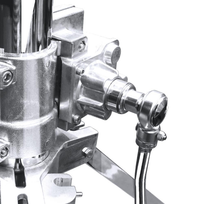 Стойка с редукторной колонной KUPO 744M JUMBO STAND на колесах - фото4