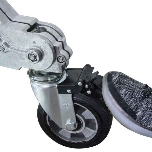 Стойка с редукторной колонной KUPO 744M JUMBO STAND на колесах - фото6