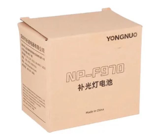 Аккумулятор Yongnuo NP-F970, 7800 мАч со встроенным зарядным устройством USB-C - фото2