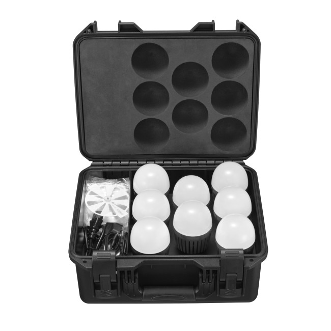 Комплект светодиодных ламп Godox Knowled C7R-K8 с зарядным кейсом - фото