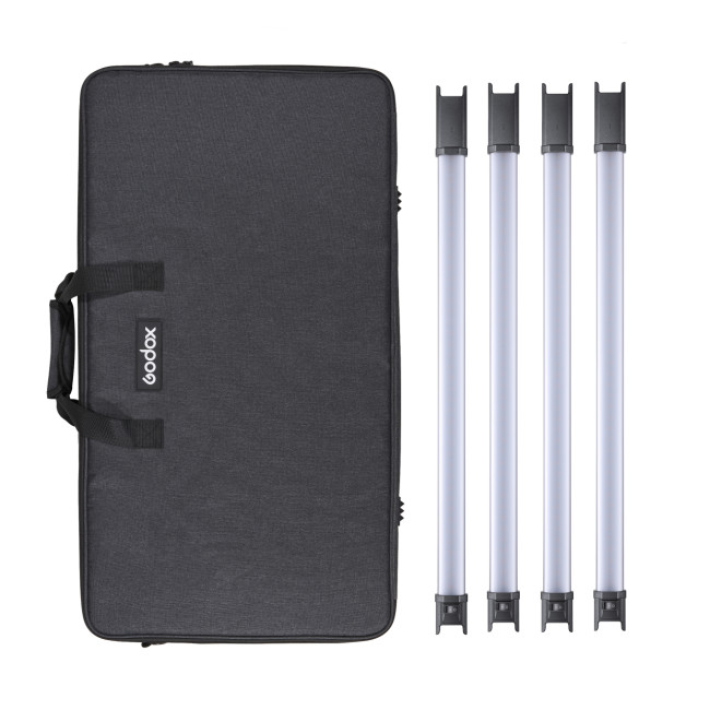 Комплект светодиодных осветителей Godox TL60*4 kit для видеосъемки  - фото