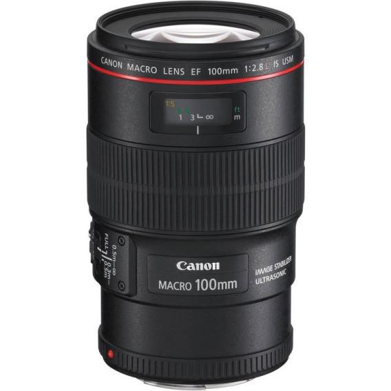 Объектив Canon EF 100mm f/2.8L Macro IS USM - фото