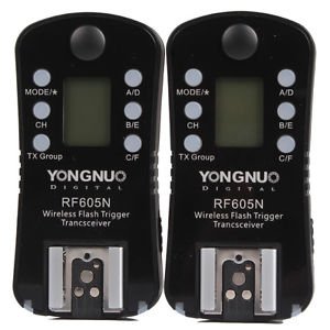 Радиосинхронизаторы Yongnuo RF-605N - фото