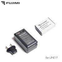 Fujimi LP-E17 + ЗУ Аккумулятор для фото и видео камер в комплекте с ЗУ - фото