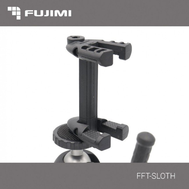 Fujimi FFT-SLOTH Гибкий штатив с держателем для смартфона и переходником для GoPro камер - фото3