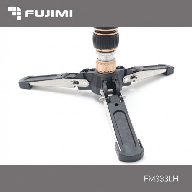 Fujimi FM333LH Алюминиевый монопод с 3-х точечным упором и видео-головой - фото4