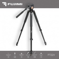 Штатив Fujimi FT22V с панорамной видеоголовой- фото2