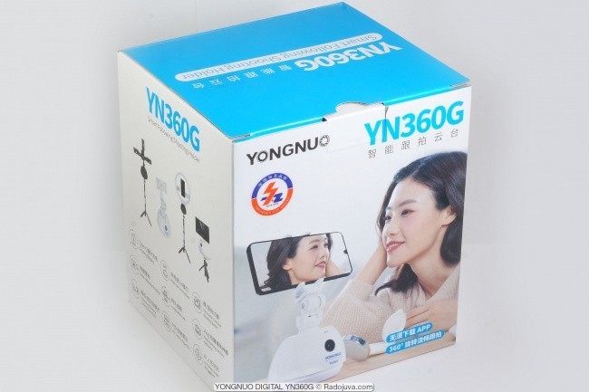 Умная штативная голова Yongnuo YN360G с функцией слежения за объектом - фото6