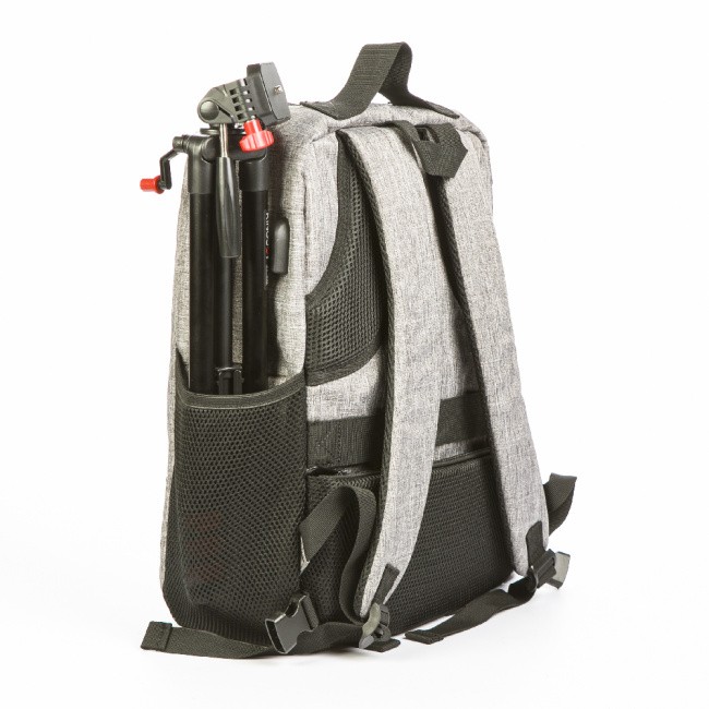 Fotokvant Backpack-01 Dark Grey рюкзак для фотоаппарата темно-серый - фото4