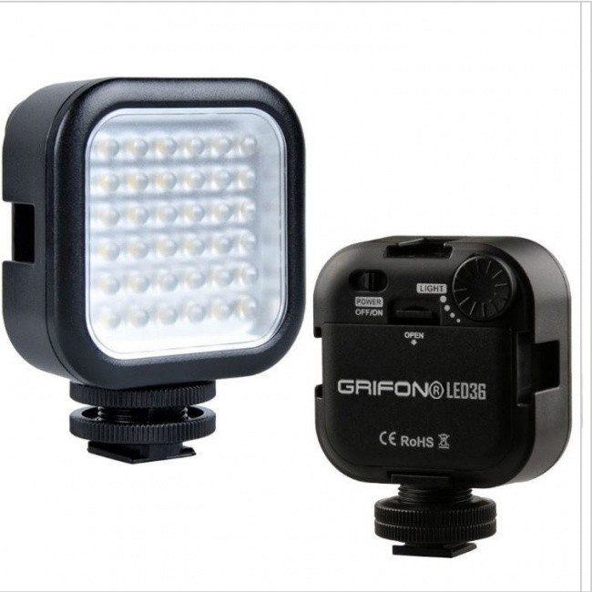 LED-осветитель GRIFON LED-36 для фотокамеры (36 диодов)