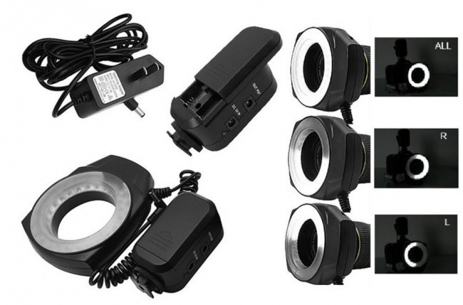 LED-осветитель GRIFON LED-48ring для фотокамеры (48 диодов) кольцевой - фото2