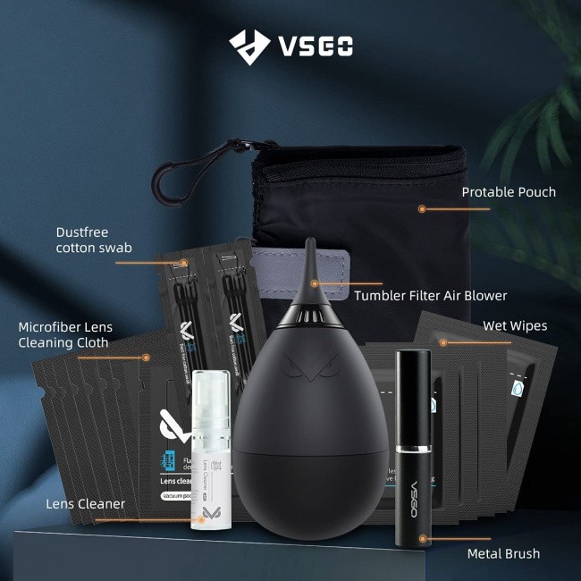 VSGO VS-A2E Профессиональный набор для чистки линз - фото2