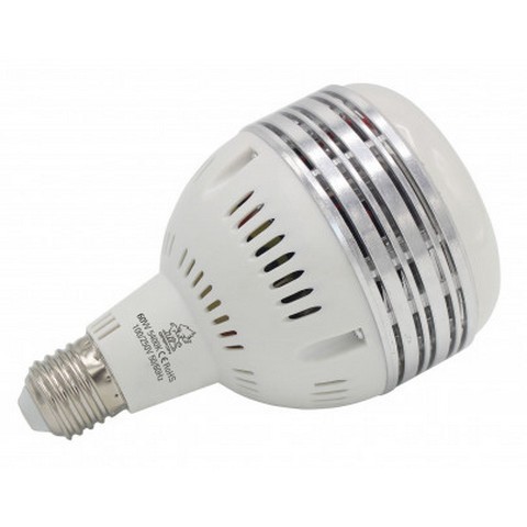 Лампа LED LFV-Q60WS 105 диодов (встроенный вентилятор охлаждения) и с дистанционным управлением - фото2