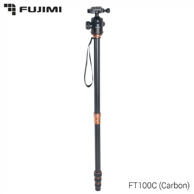 Fujimi FT100C Компактный штатив 3 в 1 (штатив, монопод, ручной стабилизатор) 1580мм - фото2