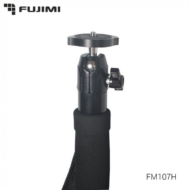Монопод Fujimi FM107H лёгкий алюминиевый с головой и упором (1795 мм) - фото2