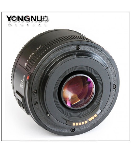 Объектив YongNuo YN 50mm f/1.8 Canon EF - фото2